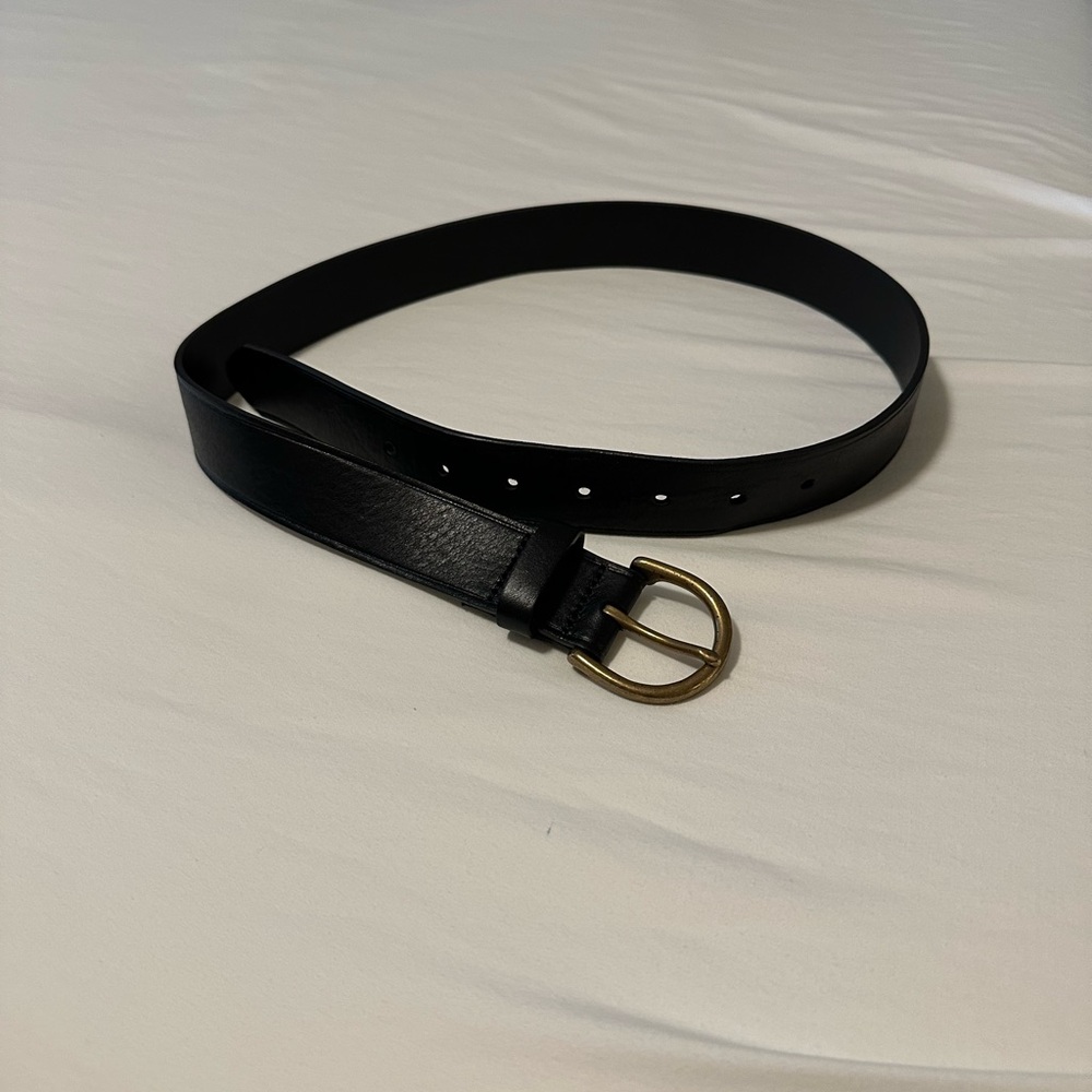 Madewell Medium Perfect Leather Belt